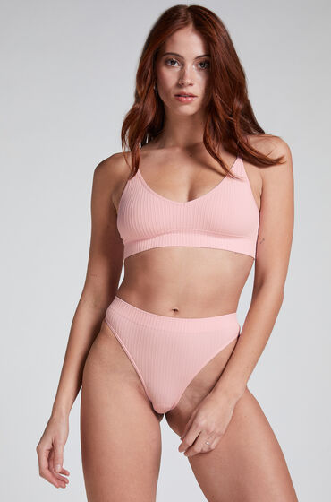 Hunkemöller Dianne High Leg Thong Pink