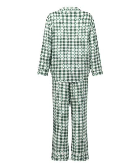 Pyjamaset Twill, Green