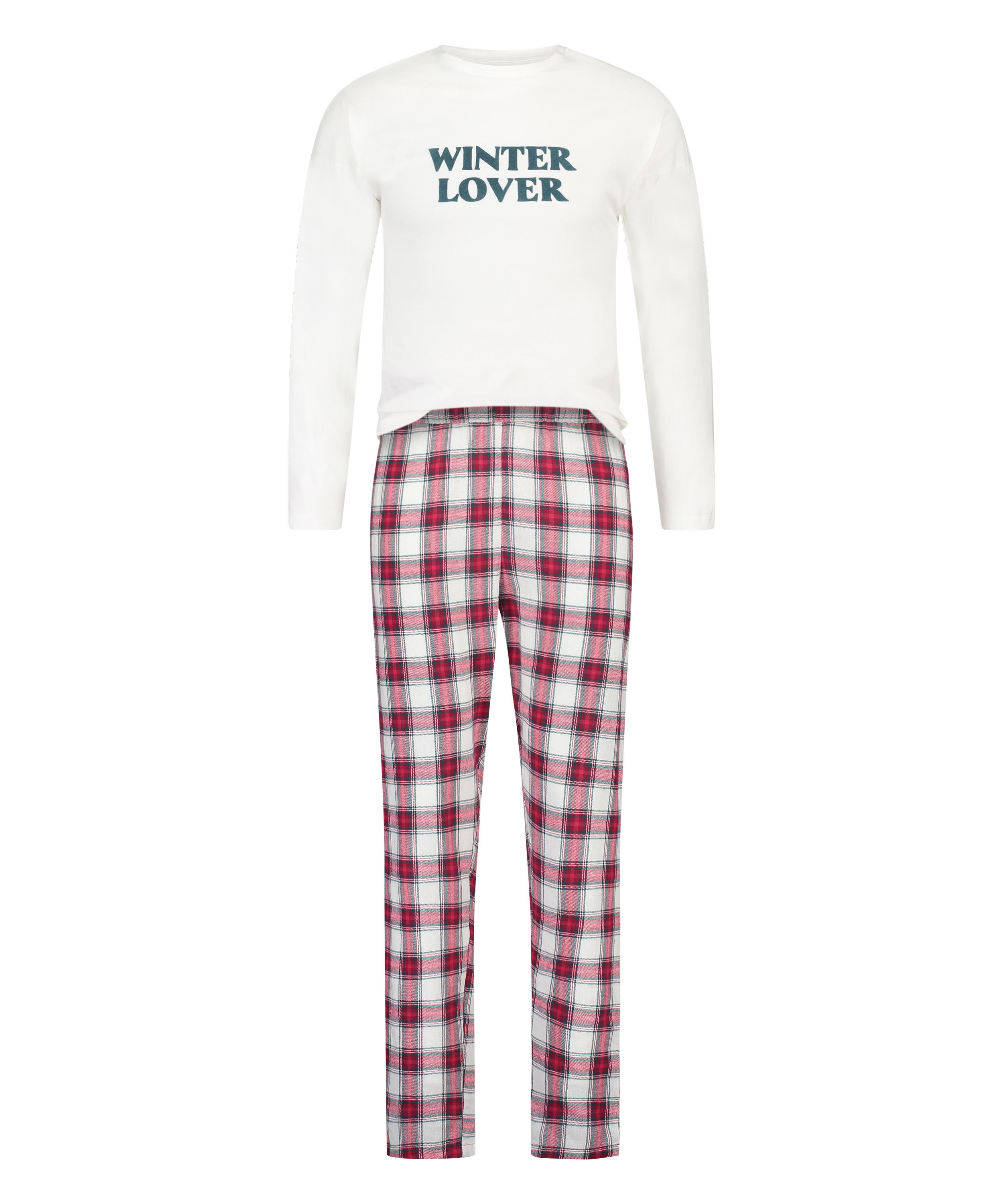 Men's pyjama set, Red, main