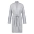 Jersey Jacquard Bathrobe, Grey