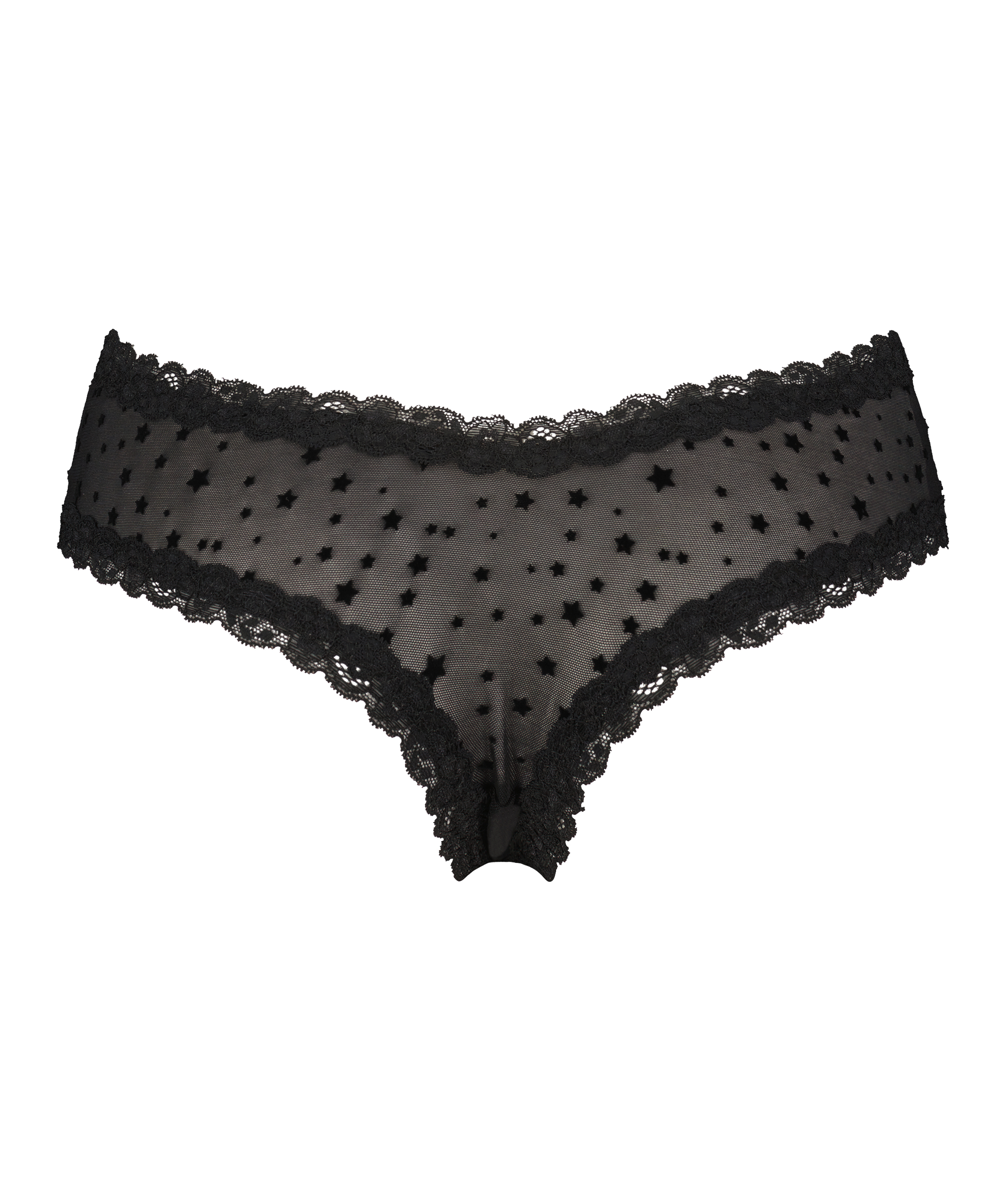 V-shape Mesh Brazilian, Black, main