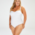 Scallop Dreams Ocean Swimsuit, White