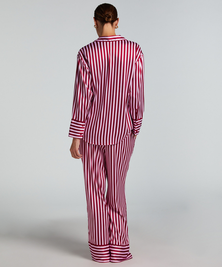 Satin Trousers, Pink