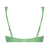 Mauritius padded push-up underwired bikini top, Green