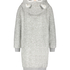 Fleece Bathrobe, Grey