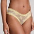 V-shape Mesh Brazilian, Yellow
