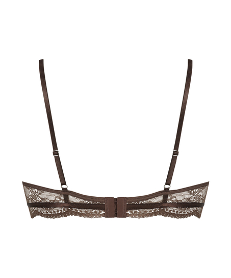 Isabelle Non-Padded Underwired Bra, Brown