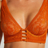 Vera Non-Padded Longline Underwired Bra, Orange