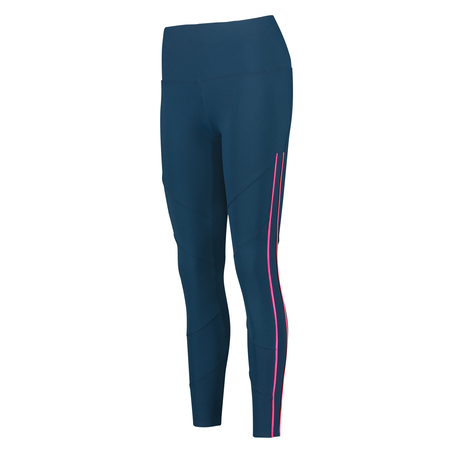 HKMX high-waist sports leggings, Blue