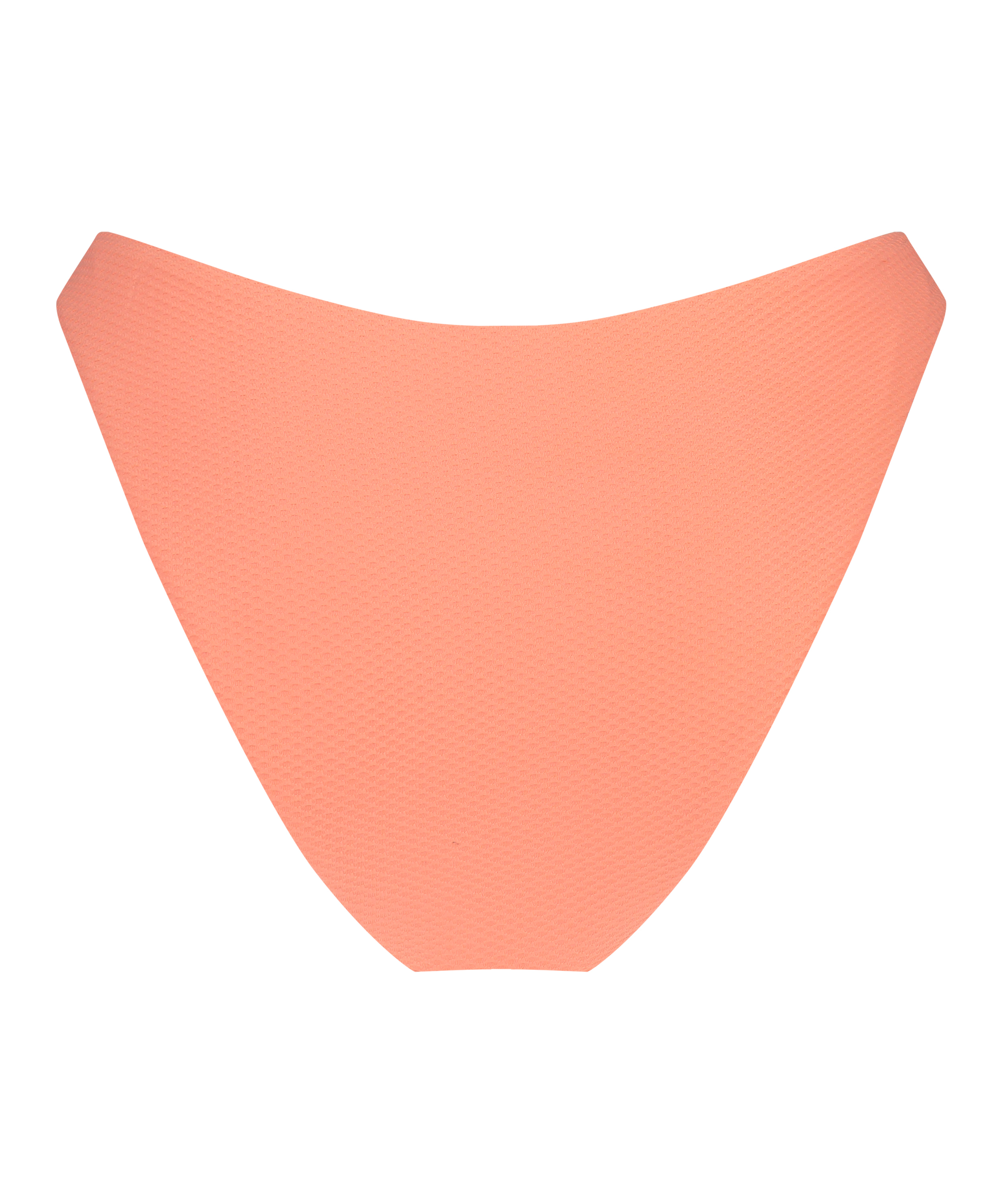 Peachy High Leg Bikini Bottoms, Orange, main