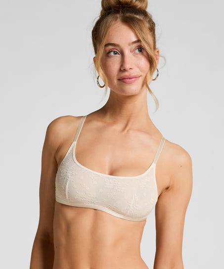 Darcy Bralette, White