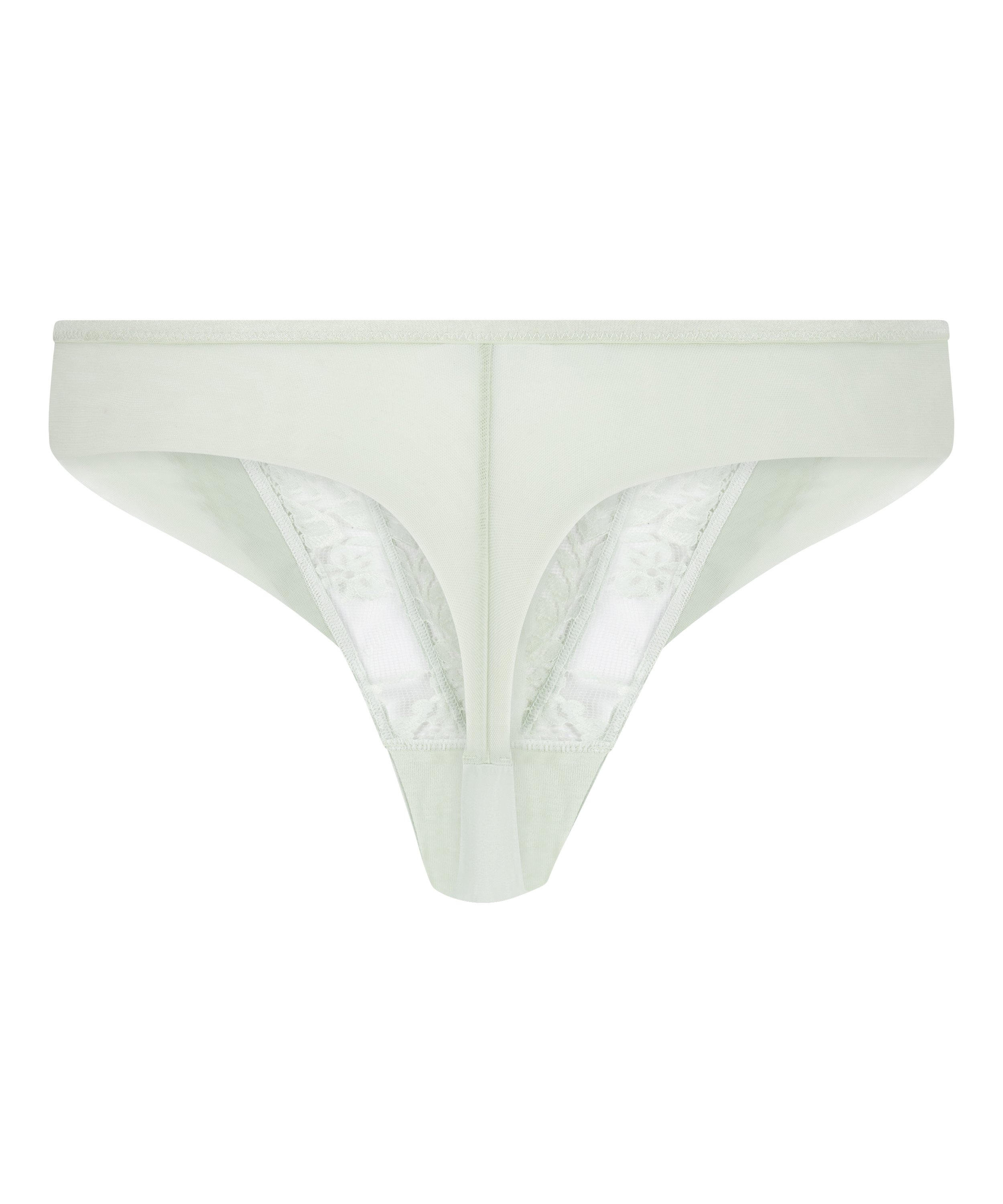 Malou Highleg Thong, Green, main