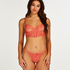 Emily Non-Padded Underwired Longline Bra, Orange