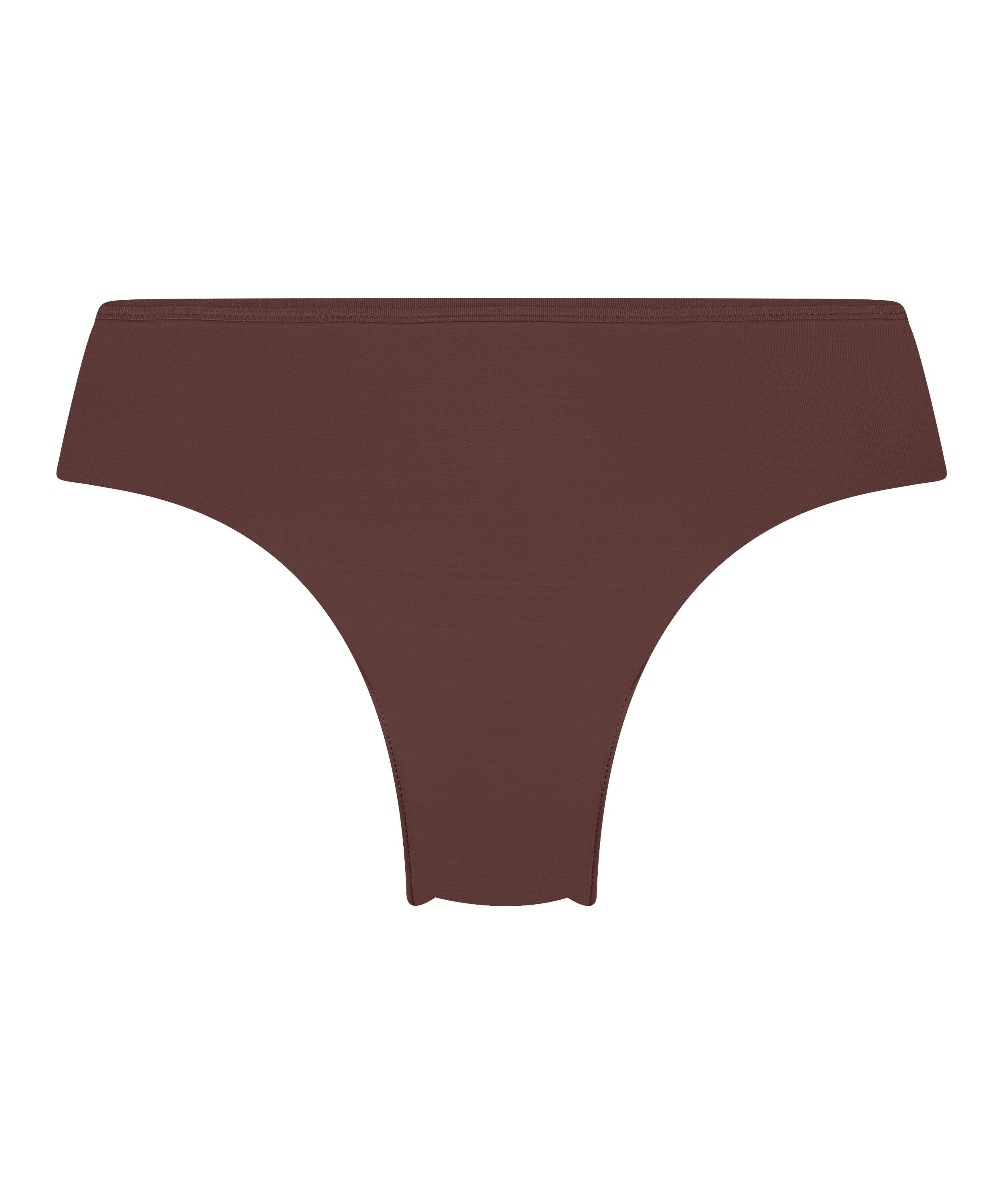 Invisible Lace Back Brazilian, Brown