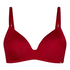 Mona Padded Non-wired Bra, Red