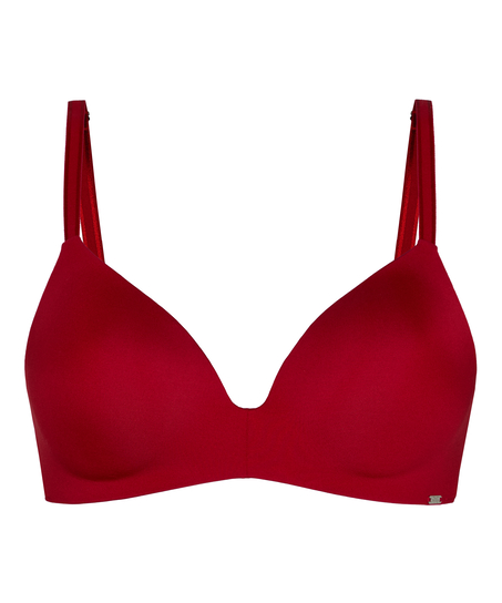 Mona Padded Non-wired Bra, Red