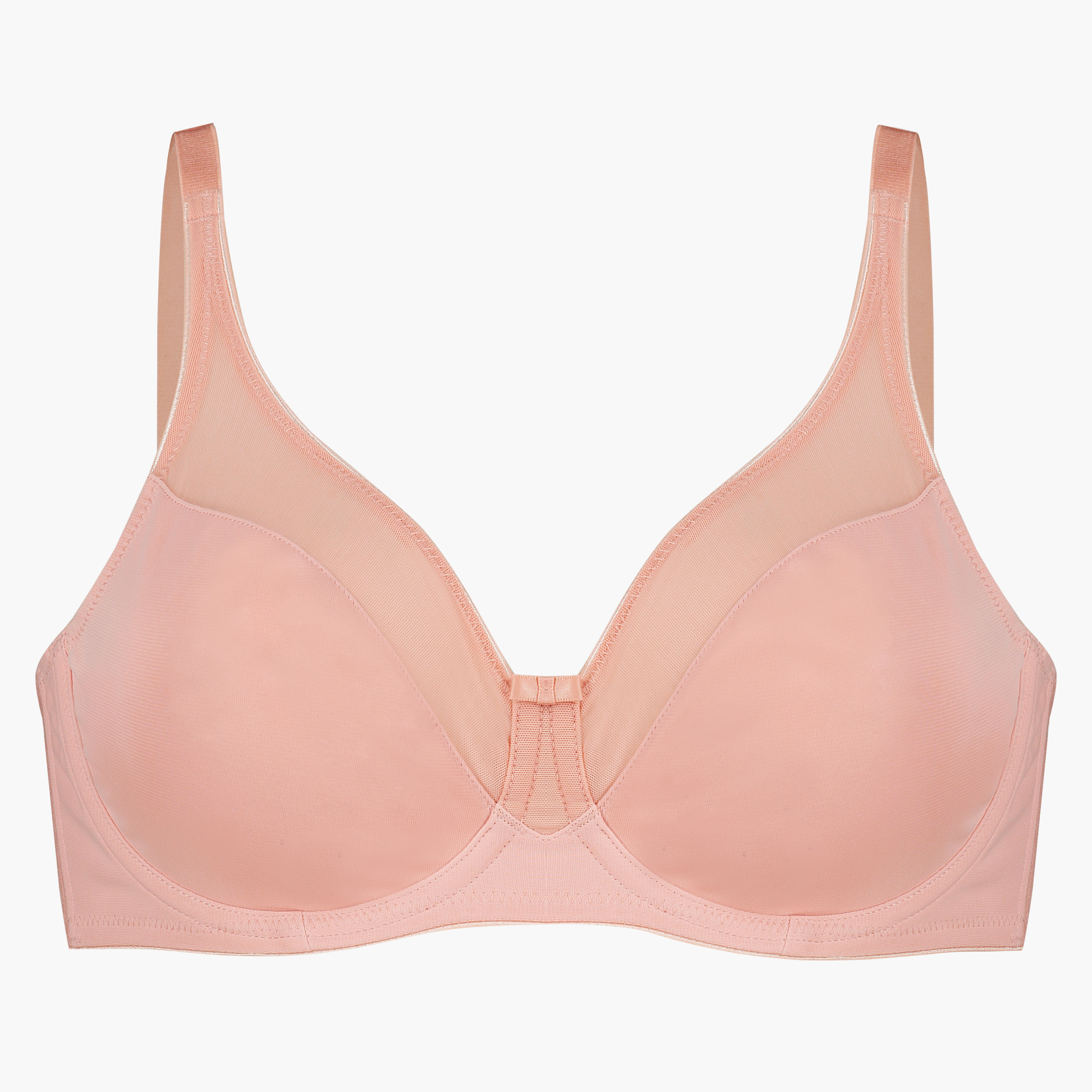 Nina Non-Padded Underwired Minimizer Bra, Pink, main