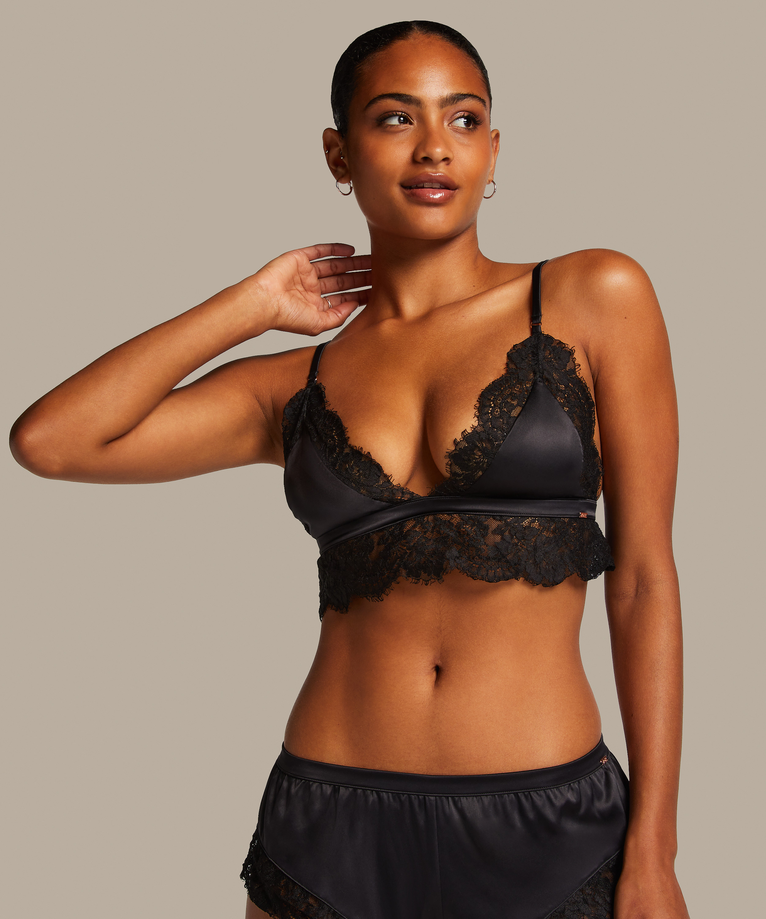 Valerie Bralette, Black, main