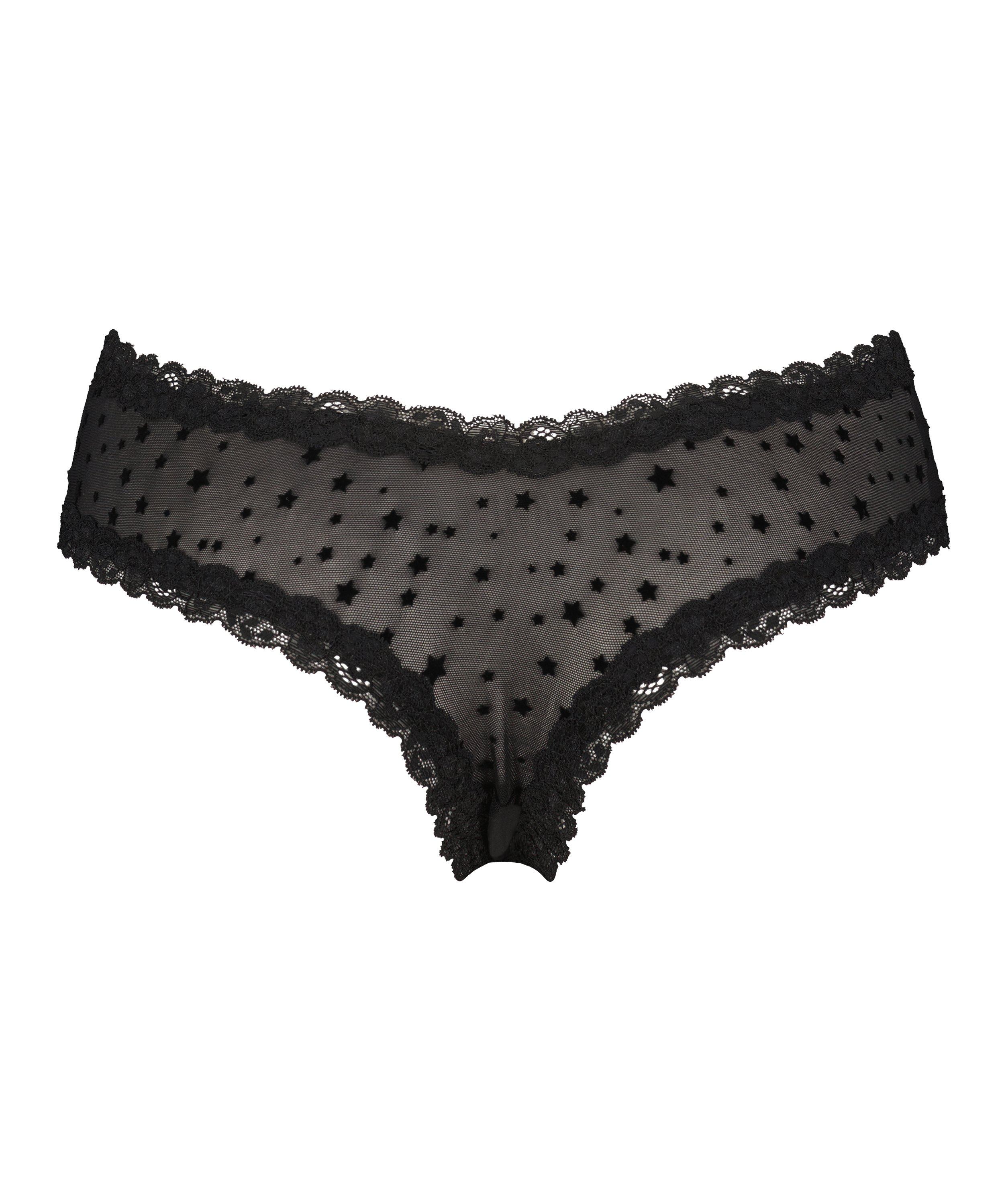 V-shape Mesh Brazilian, Black, main