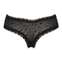 V-shape Mesh Brazilian, Black