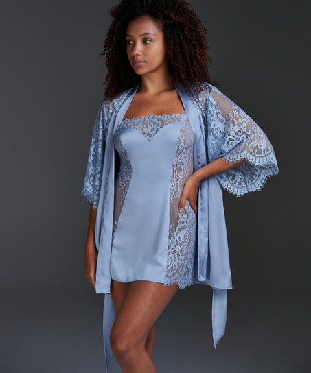 Jennifer Slip Dress, Blue