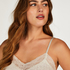 Cami lace top, Beige
