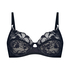 Sophia Non-Padded Underwired Bra, Black