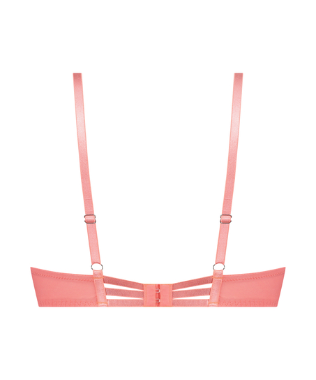 Arabella padded push-up underwired bra, Pink