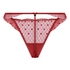 Cordelie Highleg Thong, Red