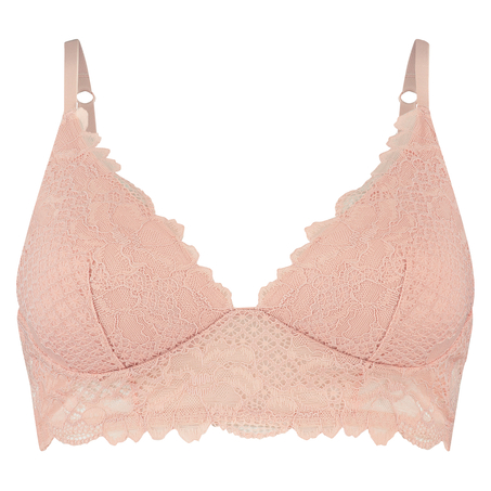 Lily padded non-underwired bra, Pink