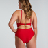 Luxe Shaping Swimsuit, Red