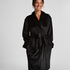 Velours Bathrobe, Black