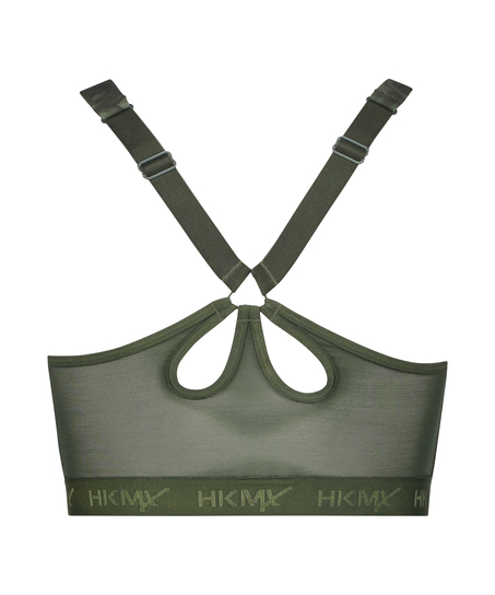 HKMX Sports bra The Pro Level 3, Green