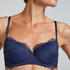 Pearlene Padded Underwired Bra, Blue