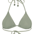 Giselle Triangle Bikini Top, Green