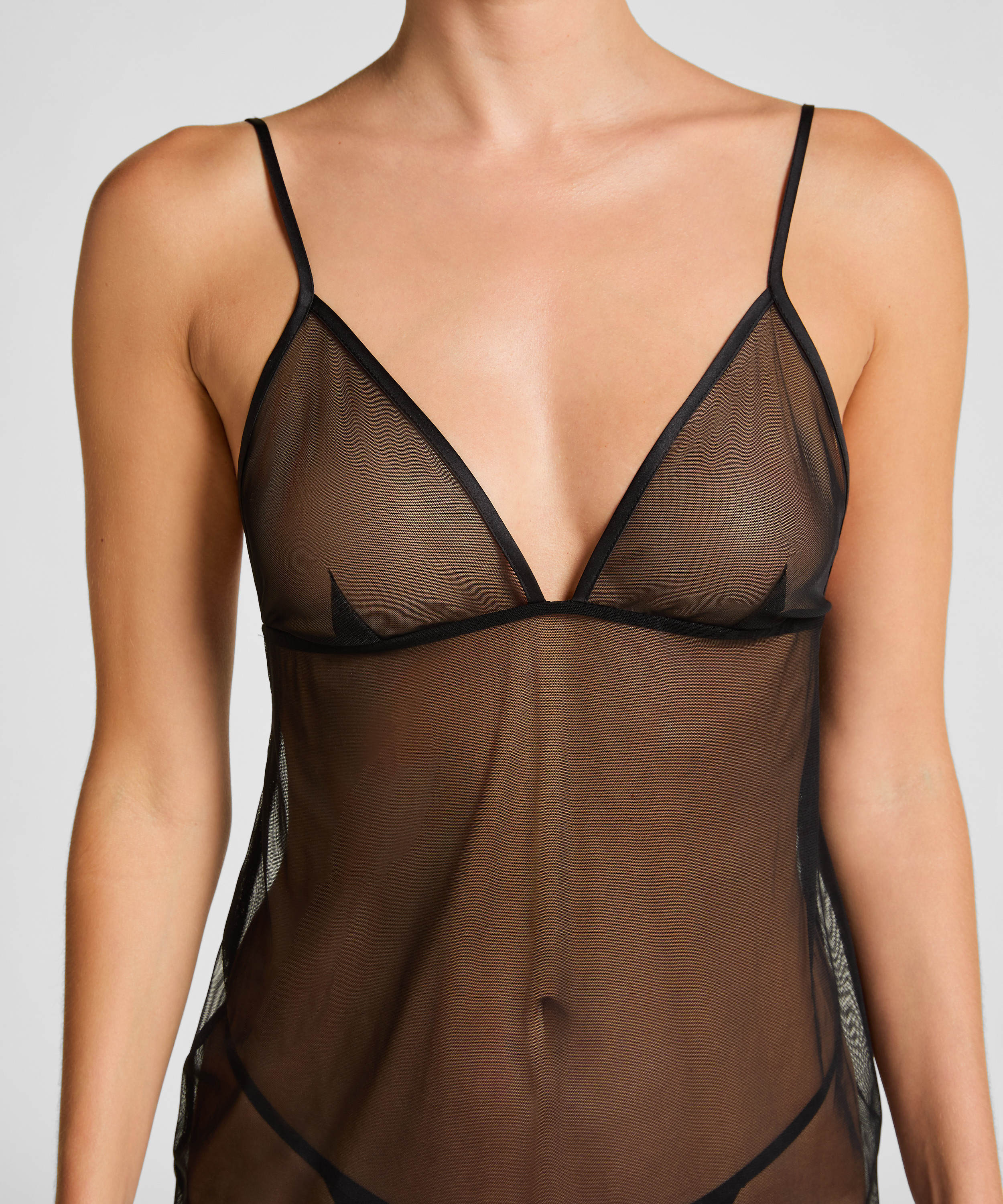 Marie Slipdress, Black, main