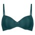 Demi Padded Underwired Bra, Green