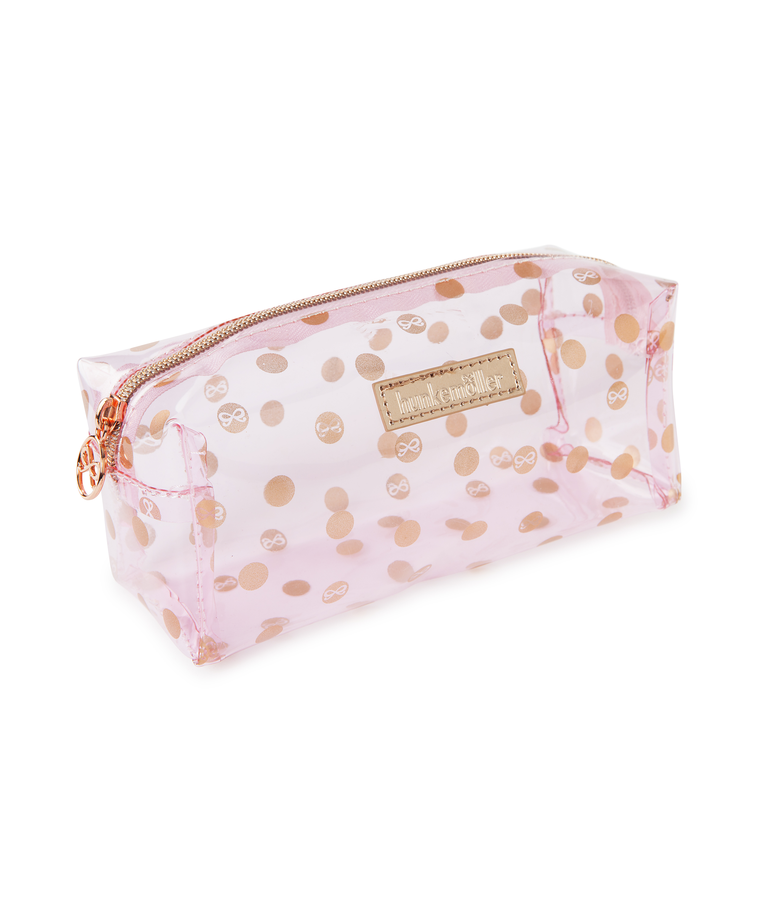 Dotted Make-Up Bag, Pink, main