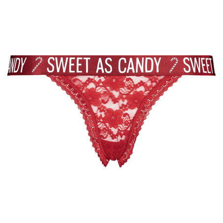 Bonita thong, Red