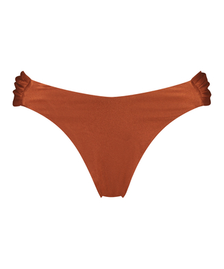 High-cut bikini bottoms Sahara, Brown