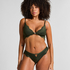 Amara Triangle Bralette, Green