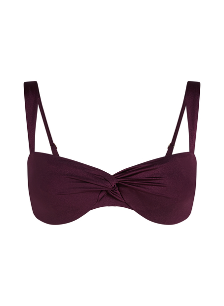 Costa Bikini Top, Purple