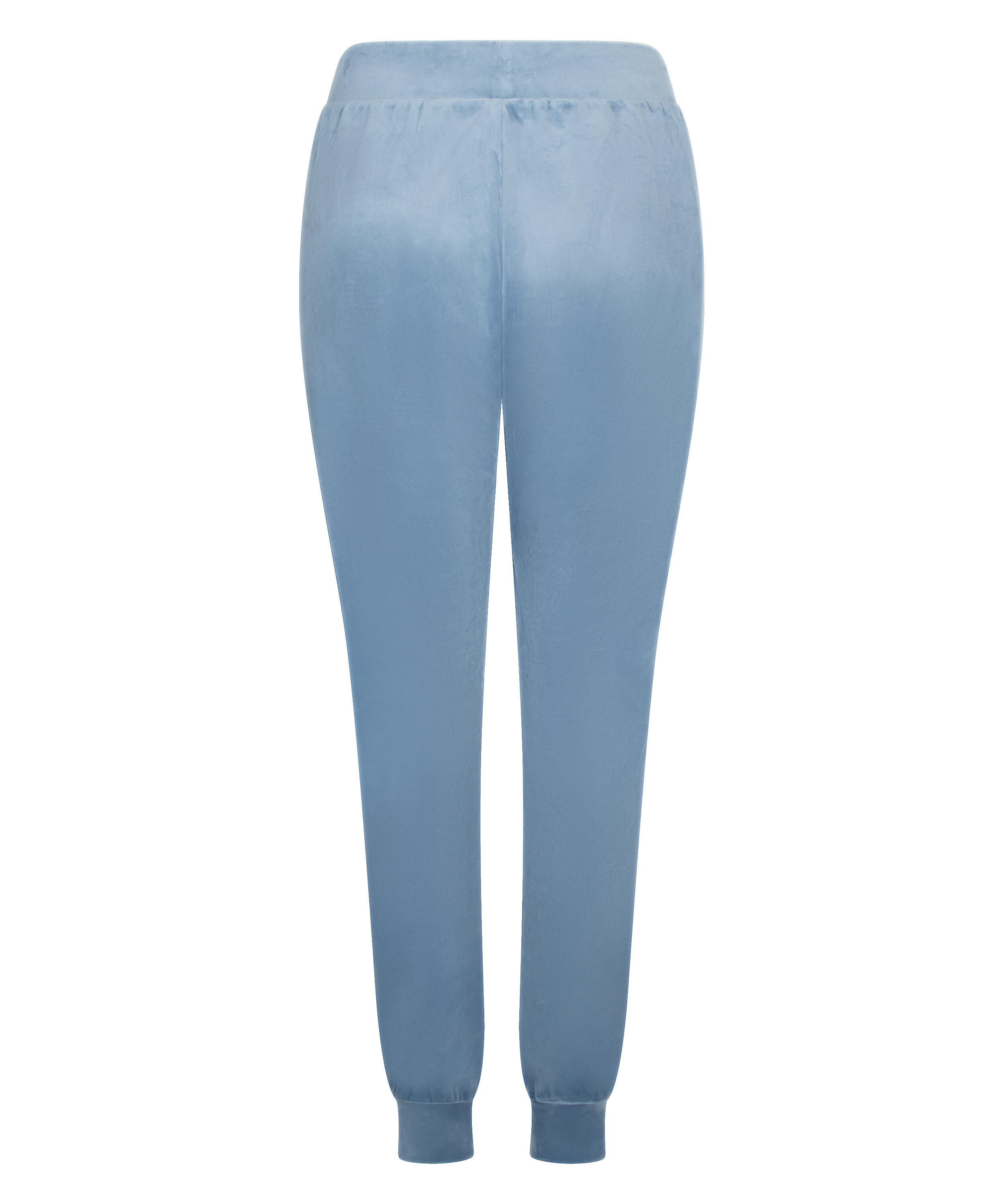 Tall Velours Jogging Bottoms, Blue, main