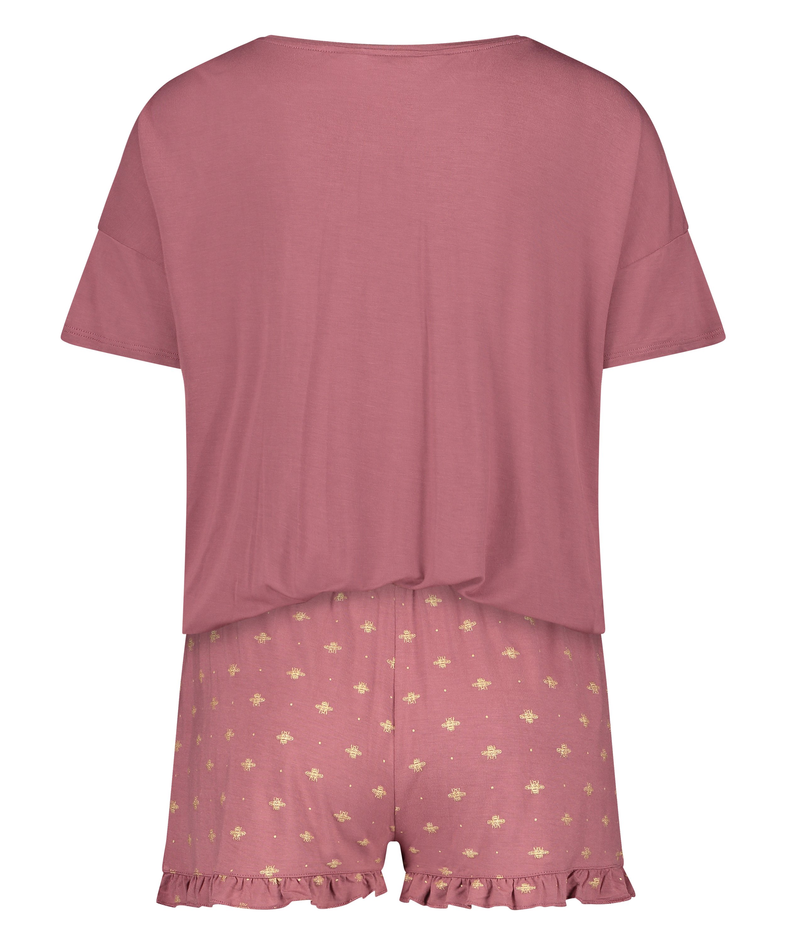 Short Pyjama Set, Pink, main