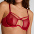 Milana Non-Padded Underwired Bra, Red