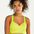 HKMX Sports bra The All Star Level 2, Yellow