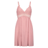 Vera jersey lace slip dress, Pink