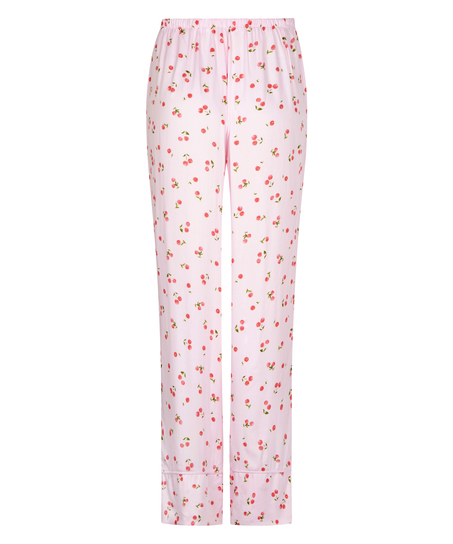 Satin Trousers, Pink