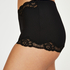 Secret Lace maxi rio briefs, Black