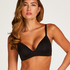 Mona Padded Non-wired Bra, Black